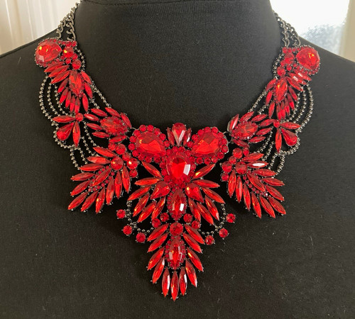 Ever faith red rhinestone - faith,