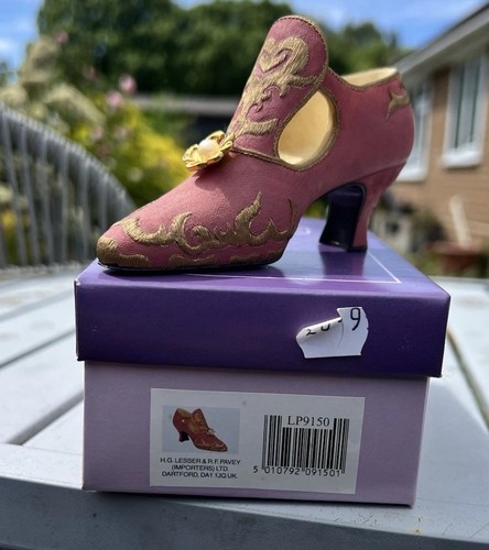 Miniature shoe ornament pink - shoe,