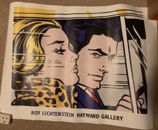 Roy Lichtenstein, in the car