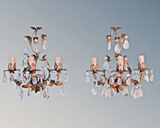 Pretty French Gilt Toleware