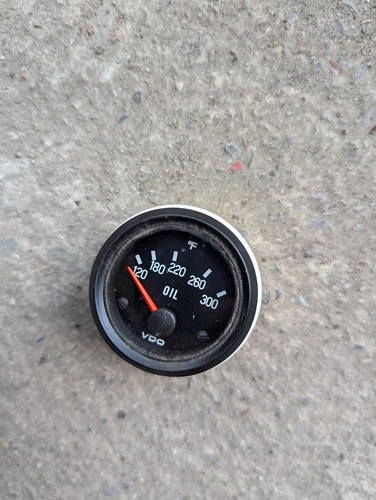 Vdo oil temperature gauge - vdo,