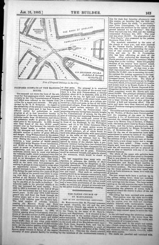 Antique print plan - antique,