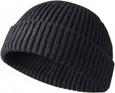 Fisherman Beanie Hat - Roll-Up