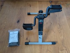 Himaly Mini Folding Exercise Bike w/Digital Display Adjustable Pedal Resistance