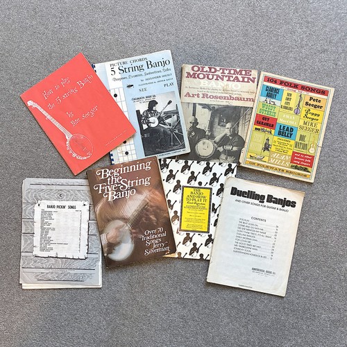 Folk banjo music books north - folk, books,