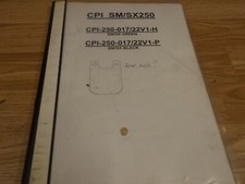 Genuine CPI SM/SX250 parts catalogue