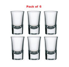6 x Junior Shot Vodka Glass