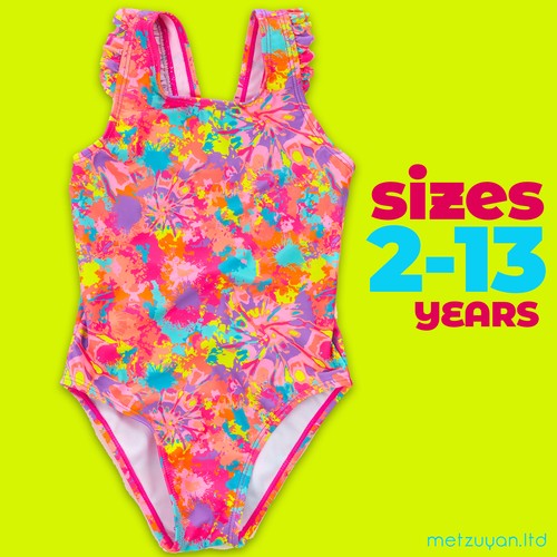 Girls one piece - one, swimsuit
