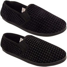 BIG FOOT MENS VELOUR HARD SOLE