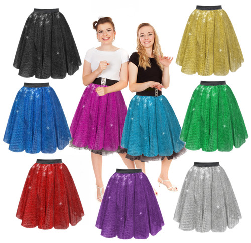 Rock roll sequin with net - rock,