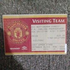 x3 Manchester United Tickets