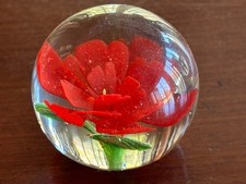 Vintage Glass Paperweight