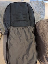 Icandy Orange Luxury Fleece Lining Footmuff/Cosey Toes  Vgc