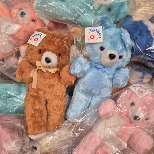 Job lot soft toys bear - lot, x