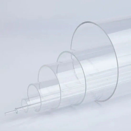 Clear acrylic round tube - acrylic,