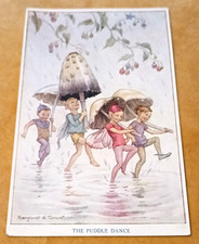 POSTCARD VINTAGE SIGNED M