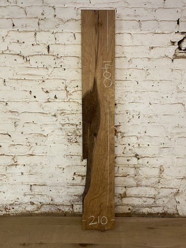 Air dried reclaimed oak shelf - oak,
