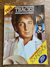 Vintage 1985 Tracks Music Magazine Manilow John Lennon Phil Spector Hawkwind M16