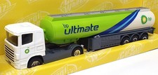 Corgi 22cm Long Diecast TY86634 - Scania Fuel Tanker Truck (BP) White/Green