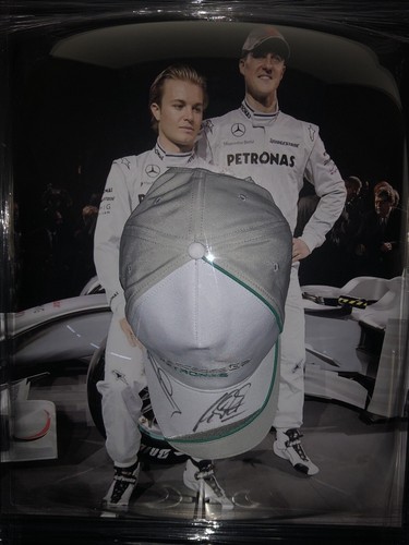 Signed michael schumacher - signed,