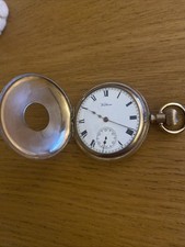 Waltham Half Hunter Pocket Watch With Gold Filled Case (30563)
