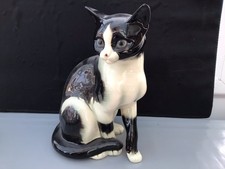 VINTAGE  LARGE  28 cm BLACK &