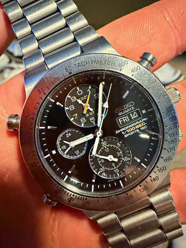 Seiko chronograph 7t59 - seiko, 7t59-6a0a