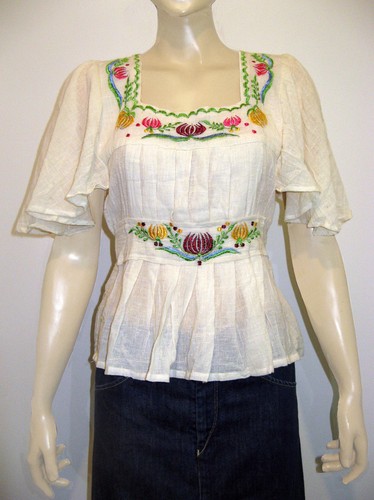 Vintage 1970s embroidered - 1970s,