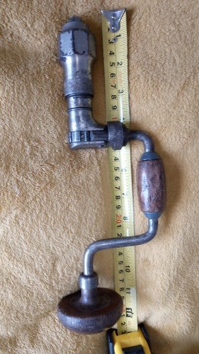 Vintage small brace drill - , 5"