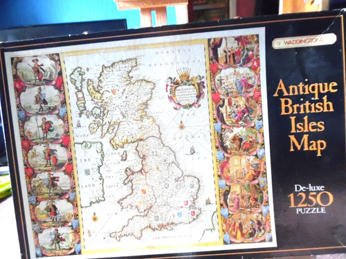 Jigsaw antique british isles - british,