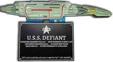 STAR TREK USS DEFIANT XL MasterShips - Fansets - Licensed Magnetic Display