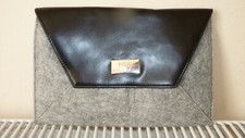 new Hugo Boss Grey & Black Wash / Toiletry / Shaving Bag