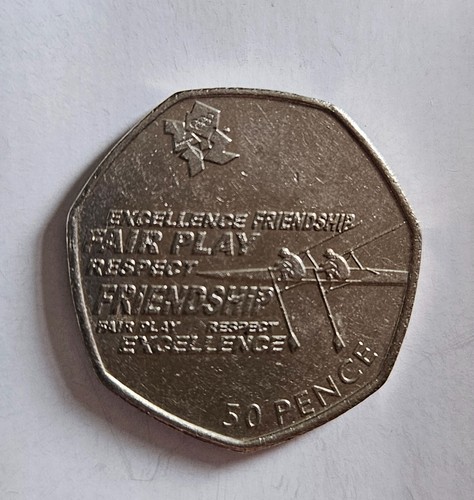 50p olympics 2011 pence coin - olympics,