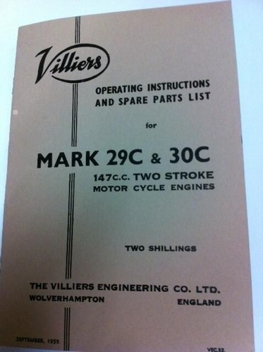 Villiers 29c 30c parts - 29c, /