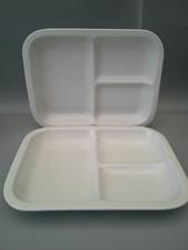 Vintage two pillivuyt  depuis 1818 France Party fondue sectioned plates