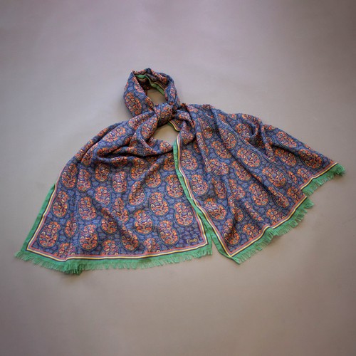 Drake blue large paisley - drake's,