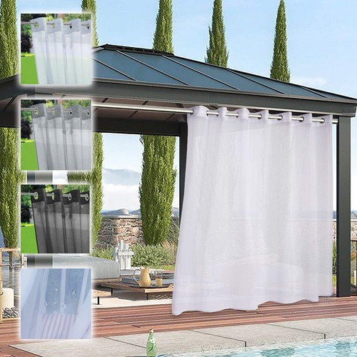 Outdoor sheer curtain voile - outdoor,