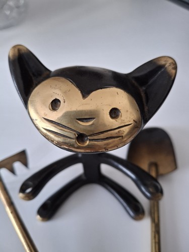 Rare walter bosse brass cat - bosse,