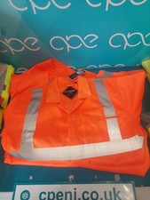 Hi Vis Orange Boiler Suit Size