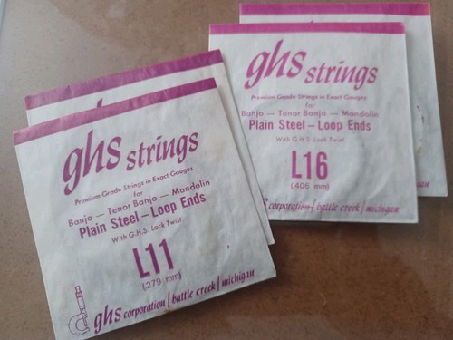 Ghs strings for banjo - ghs,