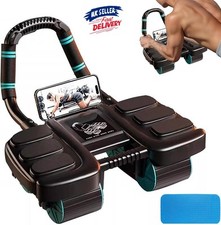 Healthy Belly Wheel with 6 Elbow Support Ab Roller Wheel Abdominal Fitness Wheel