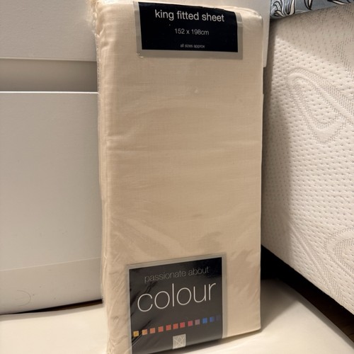 King size fitted sheet - king,