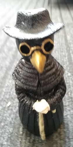 Plague doctor incense cone - plague,
