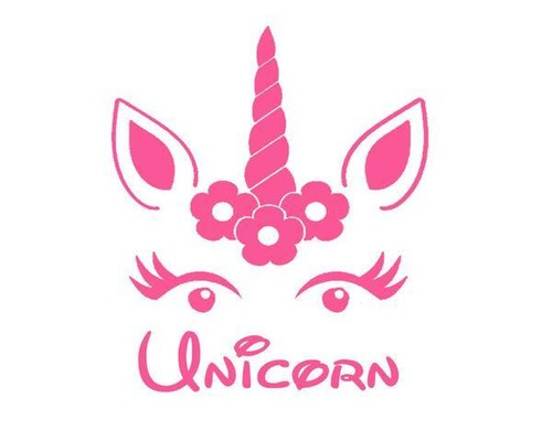Unicorn car decal sticker - unicorn,