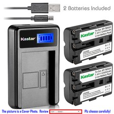 Kastar Battery LCD Charger for