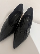 Newlook kitten heels black