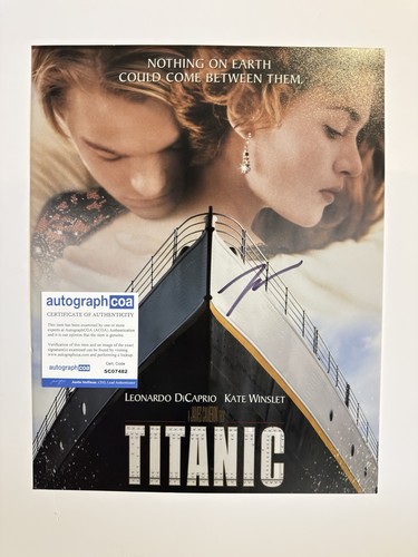 Signed leonardo caprio - signed, di