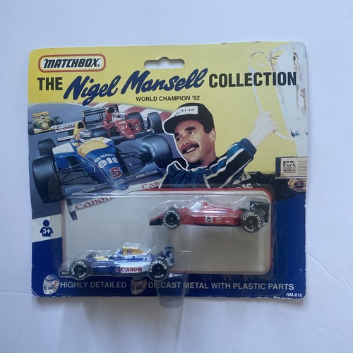 Vintage matchbox nigel mansell - nigel,