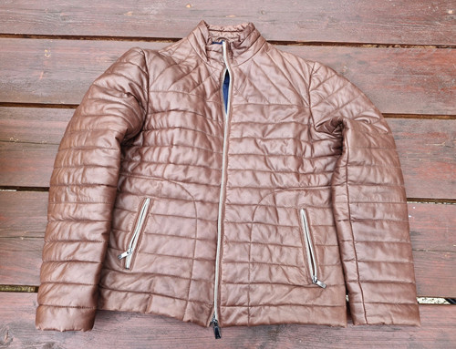 Canson men brown quilted - men's,