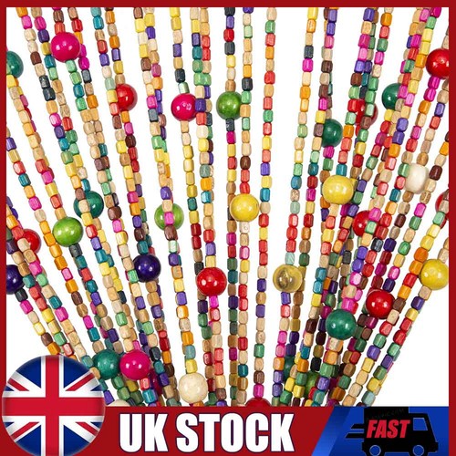 90x190cm wood bamboo beaded - 90x190cm,